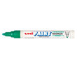 Uni Green Oil-Based Paint Marker Pen 2.8mm Medium Bullet Tip